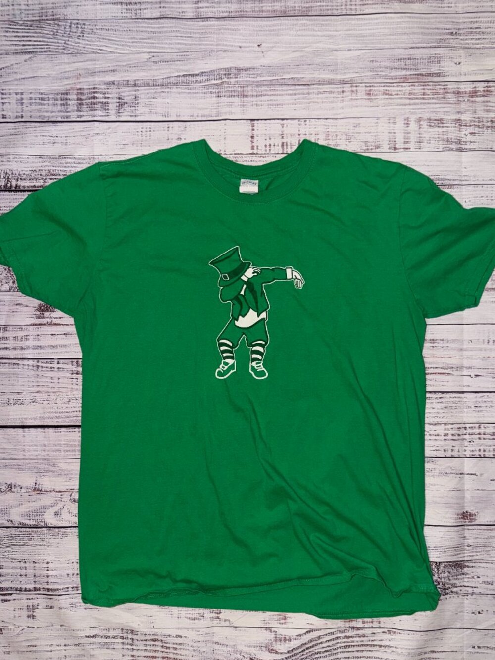 Gildan XL Green St. Patrick's Day T-Shirt